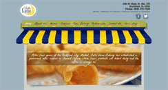 Desktop Screenshot of bellalunabakeryrockford.com
